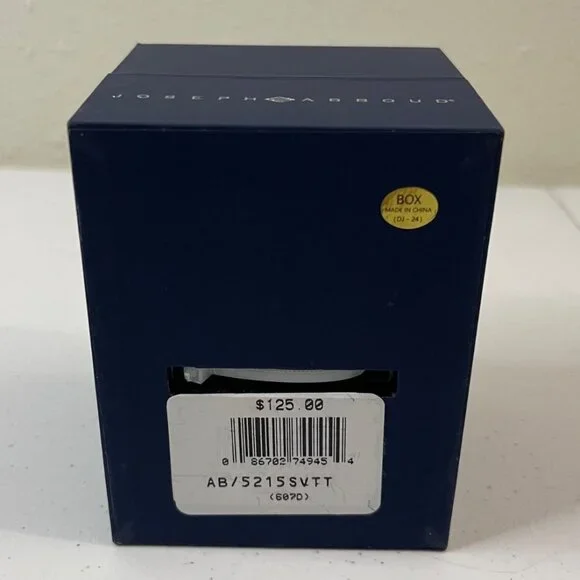 Joseph Abboud Silver/Gold-Tone White Dial Mens Watch In Original Box, New - Picture 13 of 14